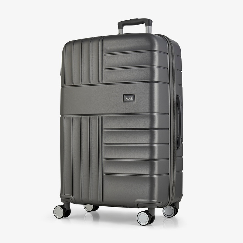 Aspen Large Suitcase in Charcoal Charcoal