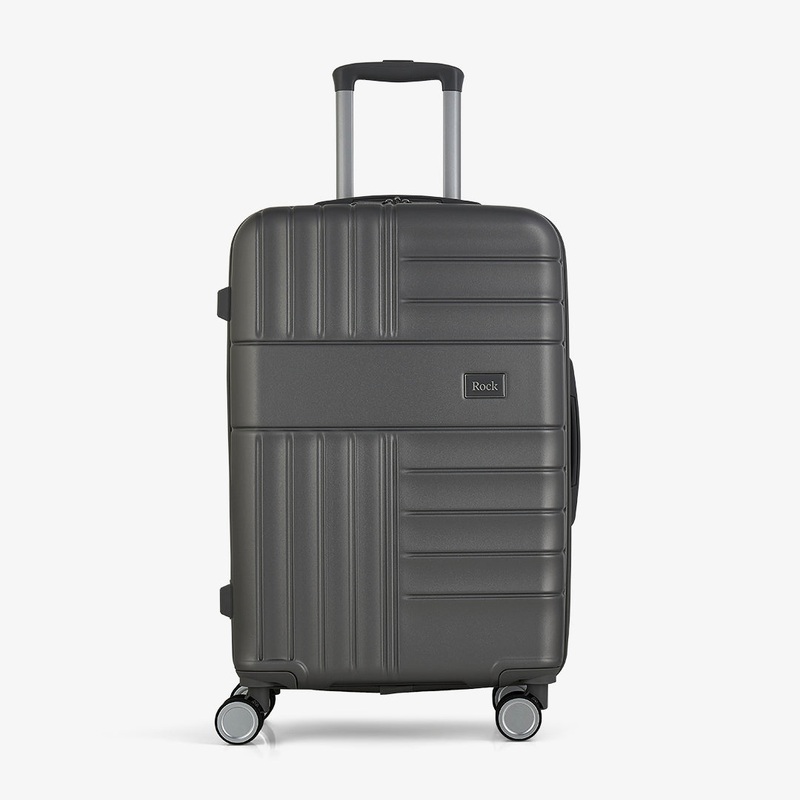 Aspen Medium Suitcase in Charcoal Charcoal