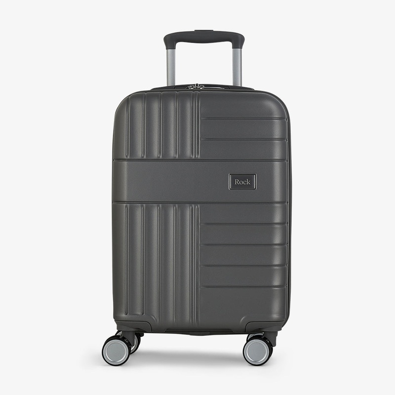 Aspen Small Suitcase in Charcoal Charcoal