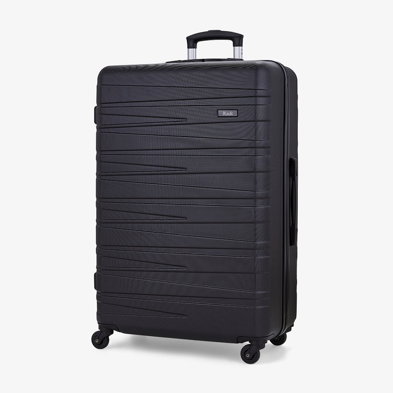 Seattle Large Suitcase in Black Black