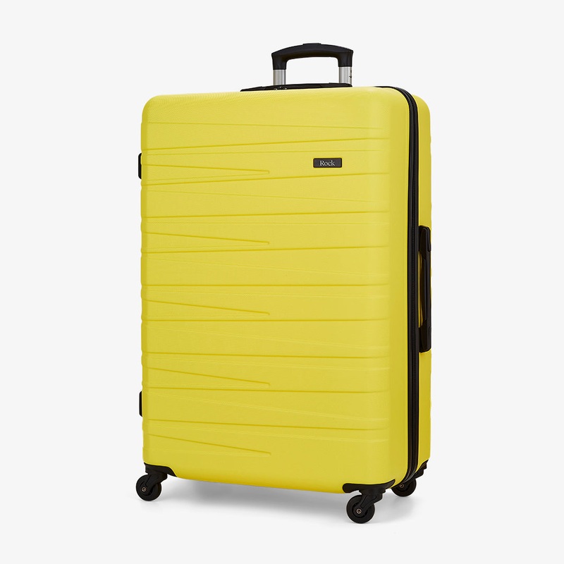 Seattle Large Suitcase in Yellow Yellow