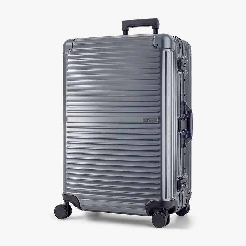 Axel Large Suitcase in Gunmetal Gunmetal