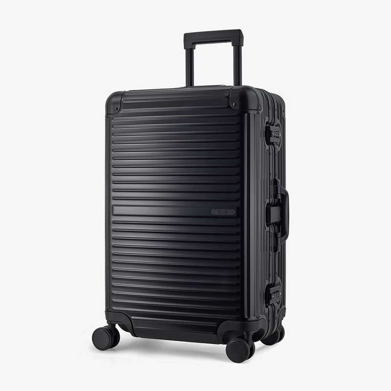 Axel Medium Suitcase in Black Black