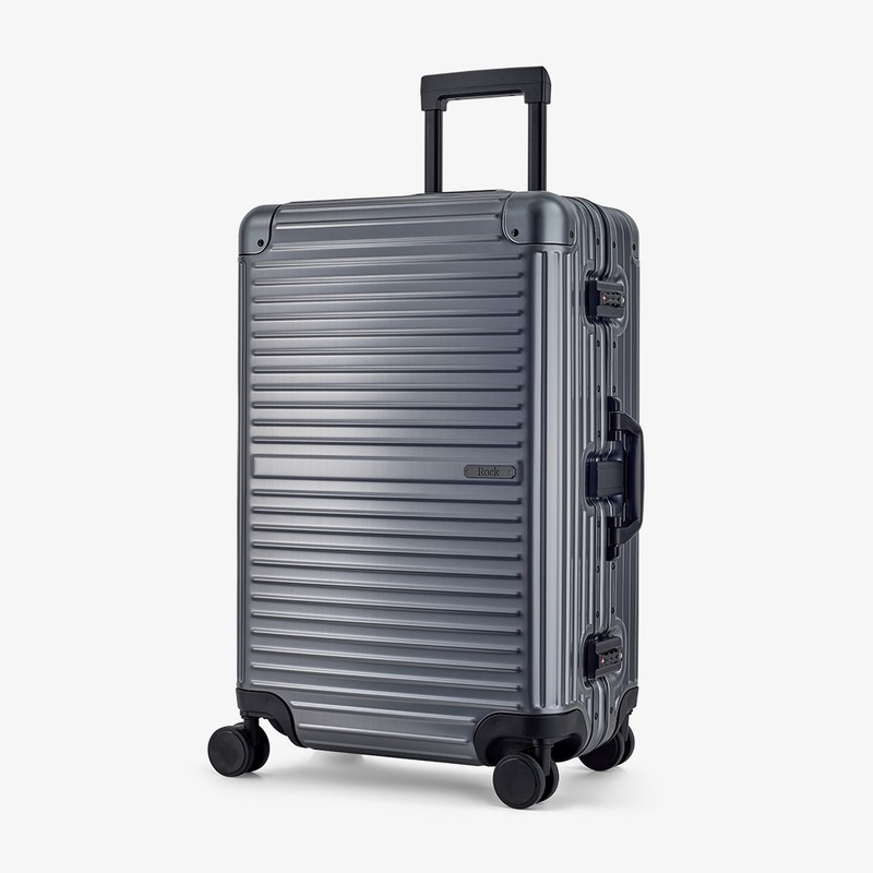 Axel Medium Suitcase in Gunmetal Gunmetal