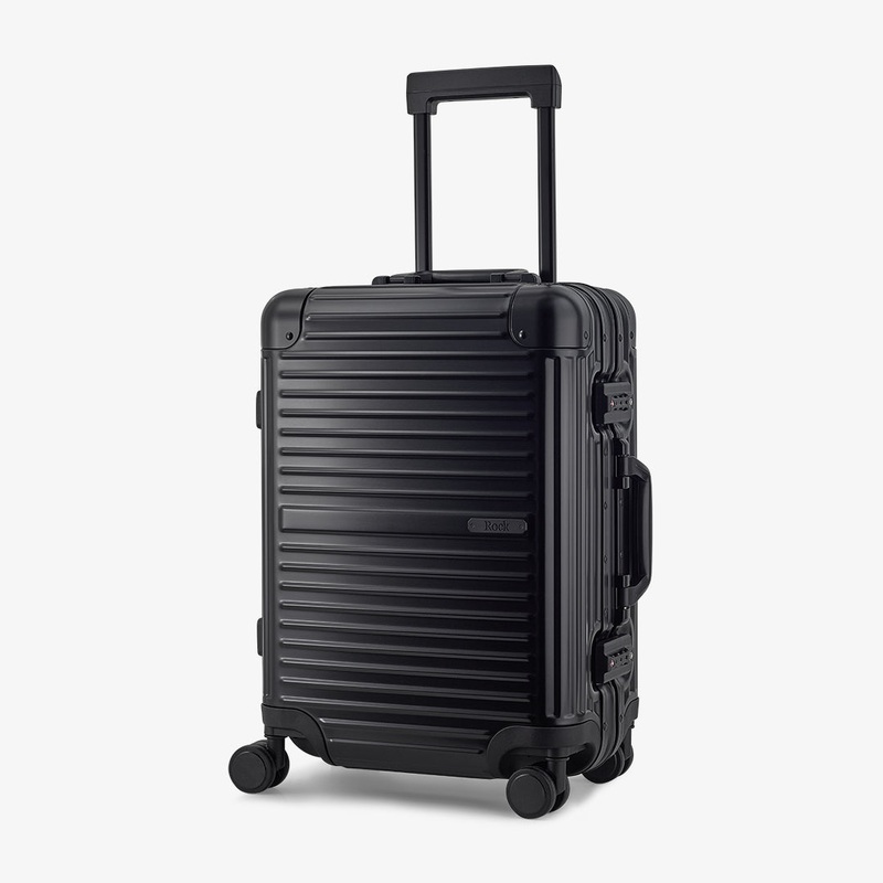Axel Small Suitcase in Black Black