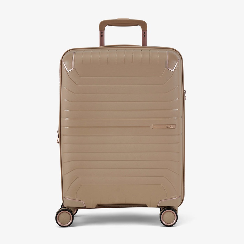 Astrid Small Suitcase in Beige Beige