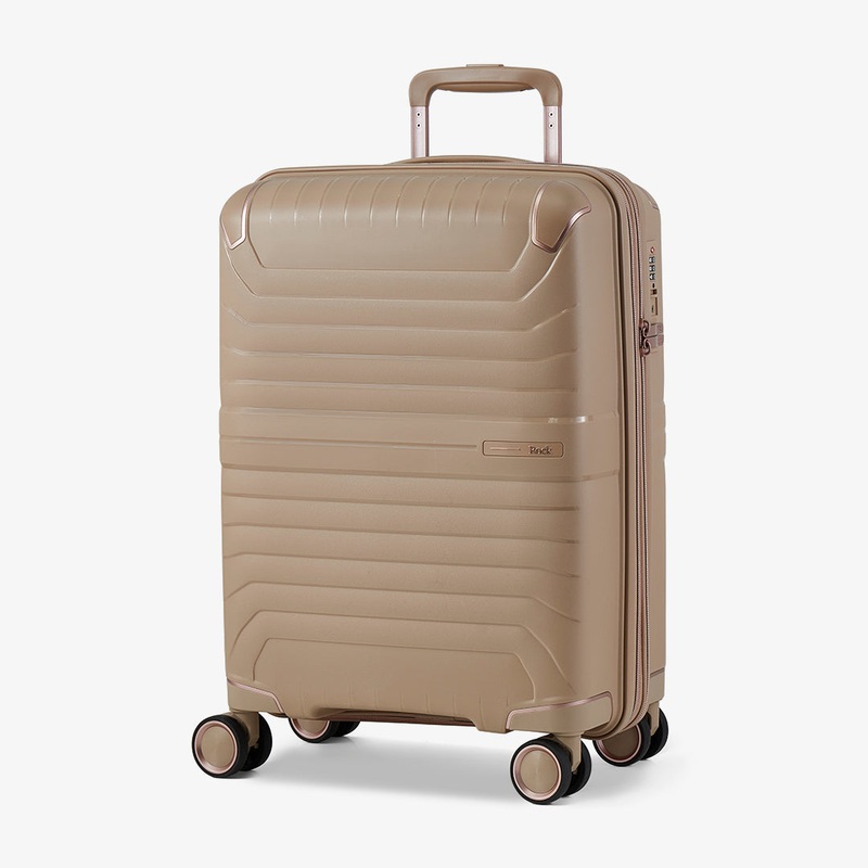 Astrid Small Suitcase in Beige Beige
