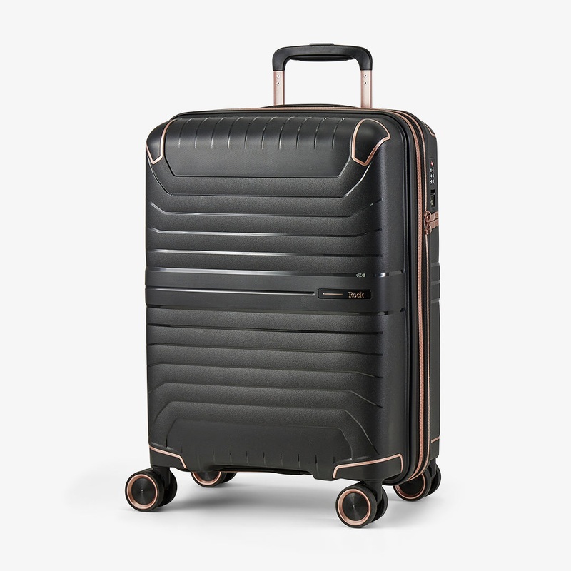 Astrid Small Suitcase in Black Black