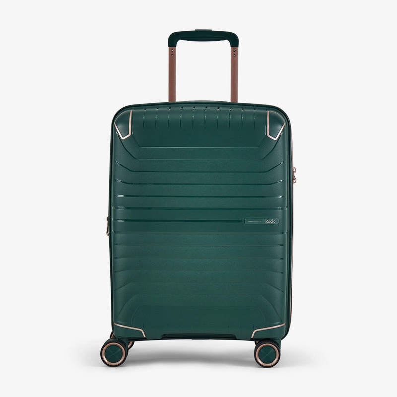 Astrid Small Suitcase in Dark Green Dark Green