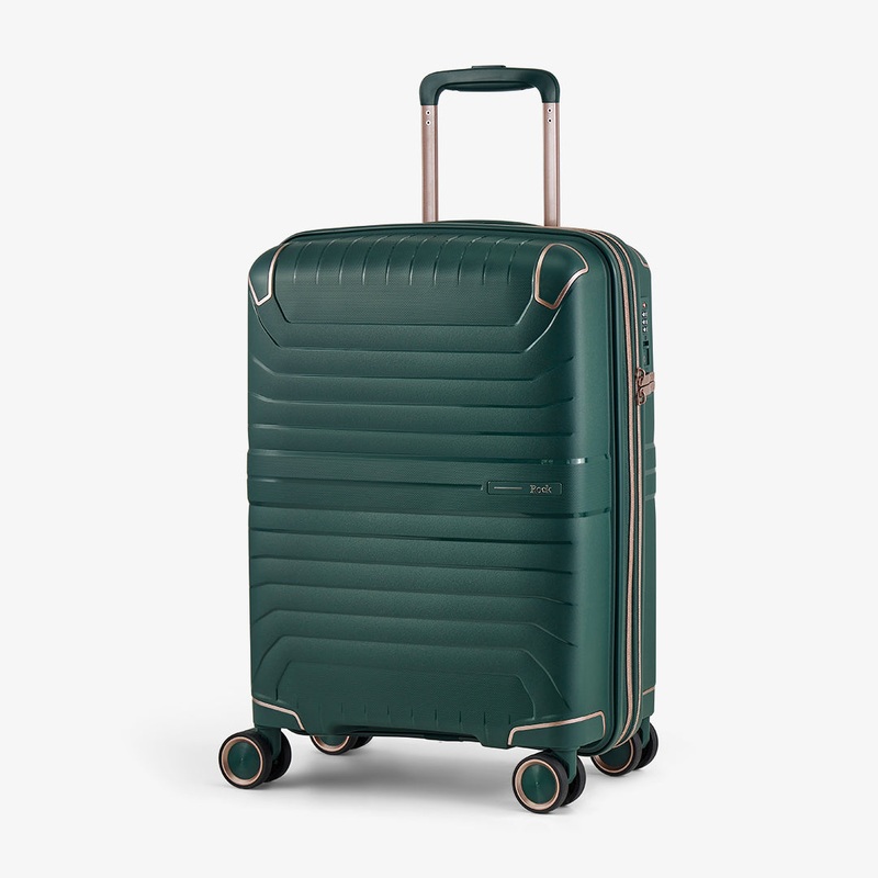 Astrid Small Suitcase in Dark Green Dark Green