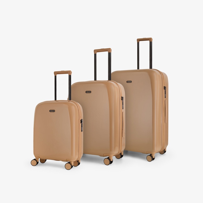 Gelato Set of 3 Suitcases in Chocolate Chocolate