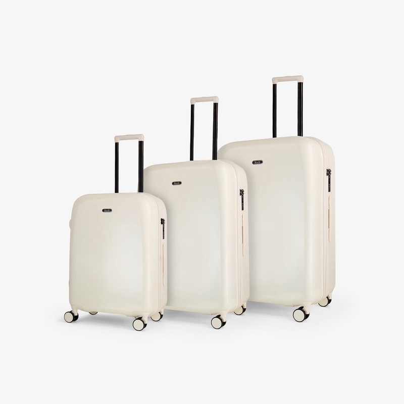 Gelato Set of 3 Suitcases in Vanilla Vanilla