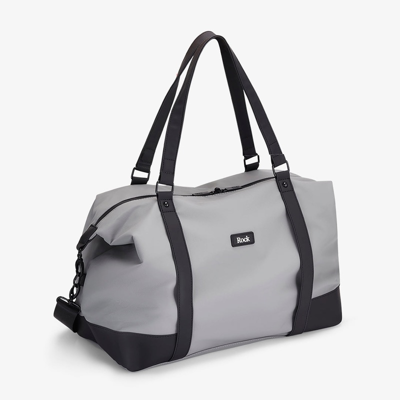 Harper Medium Holdall In Grey Grey