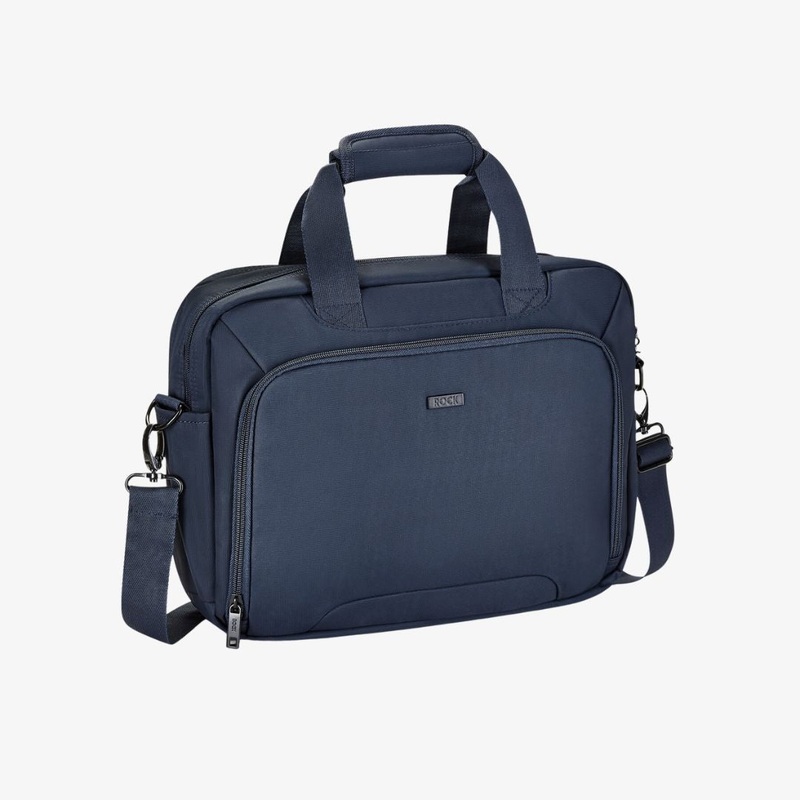 Platinum Briefcase in Navy Navy