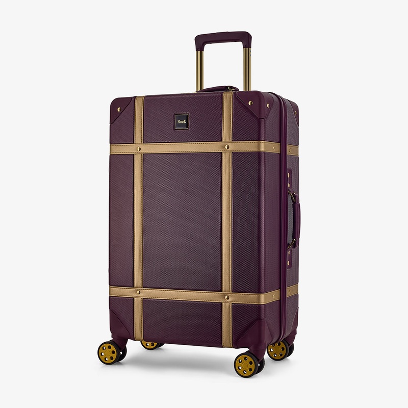 Vintage Medium Suitcase in Fig Fig