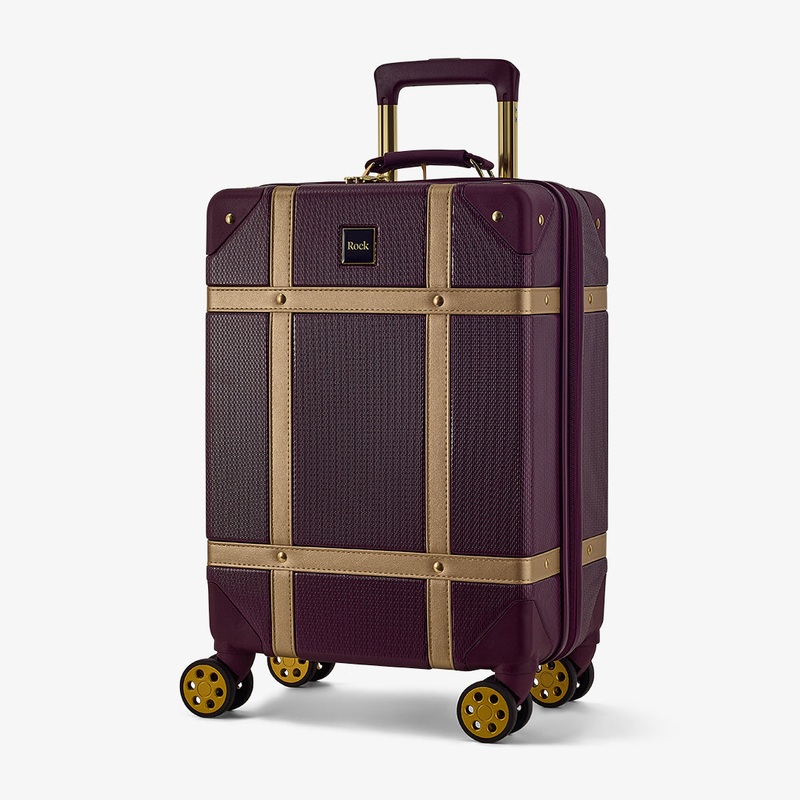 Vintage Small Suitcase in Fig Fig