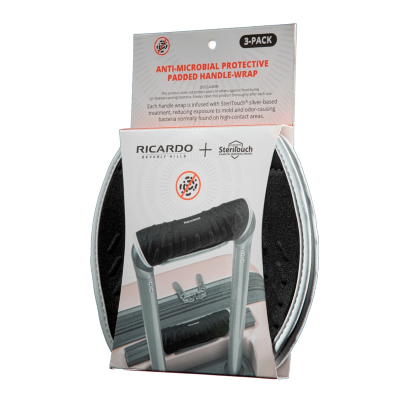 3-pack Anti-Microbial SteriTouch  Padded Handle-Wrap