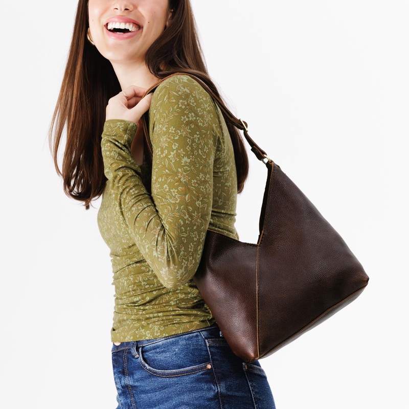 ‘Almost Perfect’ Naomi Shoulder Bag Coldbrew