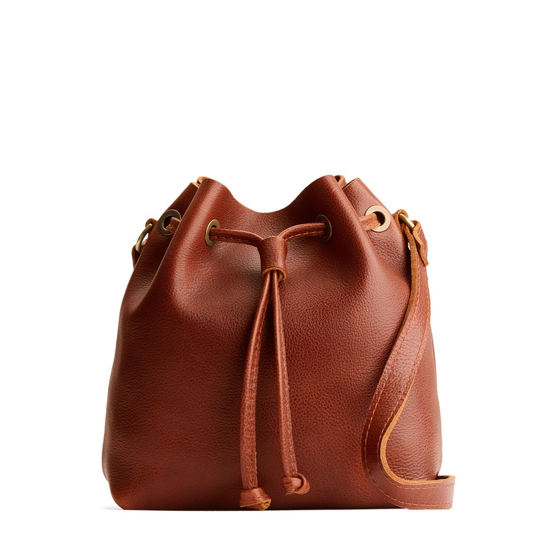 ‘Almost Perfect’ Bucket Bag Nutmeg