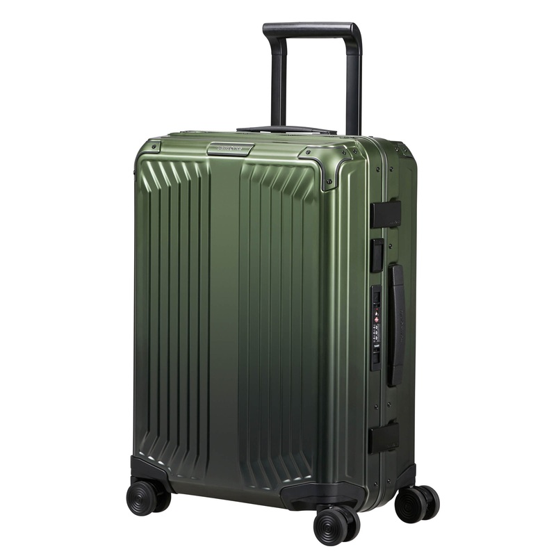 Samsonite LITE-BOX ALU Spinner 55cm/20 Carry-On Cabin Size Luggage Aluminium