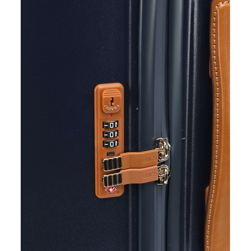 BRIC’S BELLAGIO 80CM TRUNK Blue/Tan