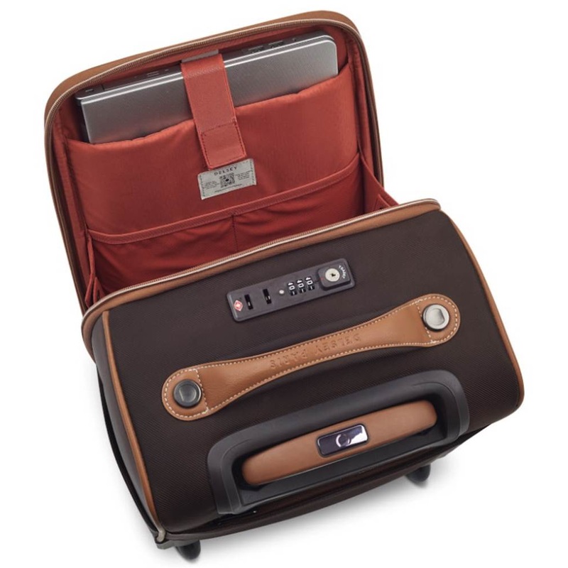 Delsey Chatelet Air 2.0 40cm Underseater Case Brown