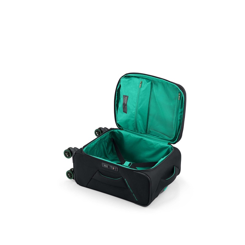 AMERICAN TOURISTER APPLITE 5 CARRY-ON SUITCASE EXPANDABLE 55cm Black