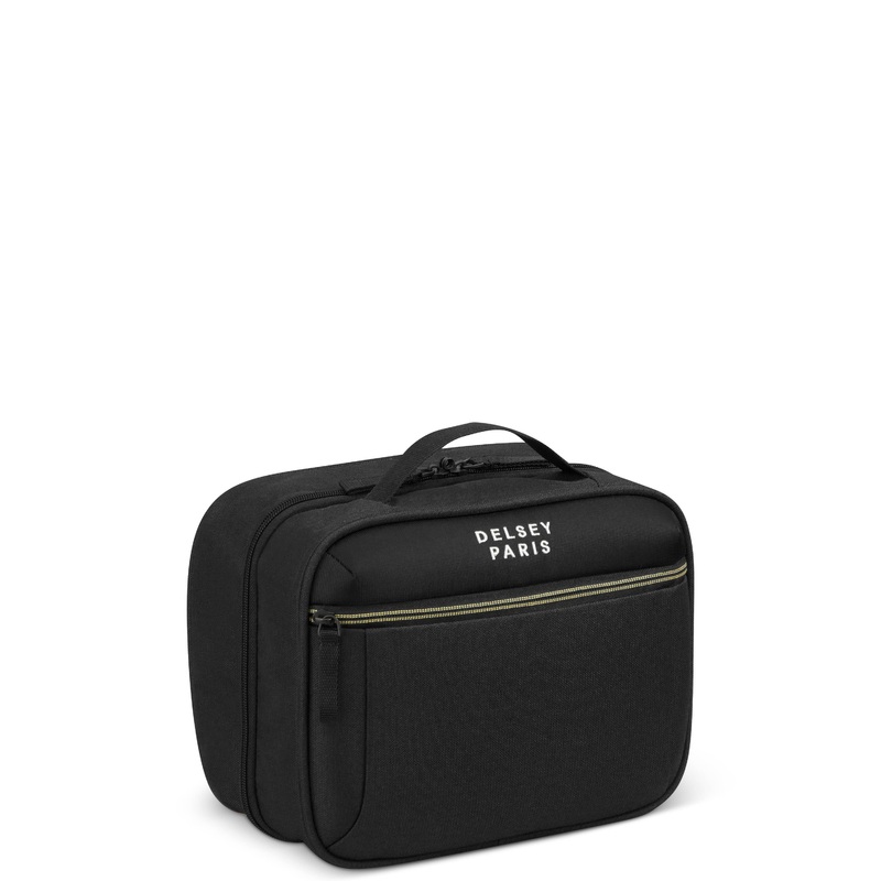 DELSEY BROCHANT 3 Wetpack Toiletry Bag BLACK