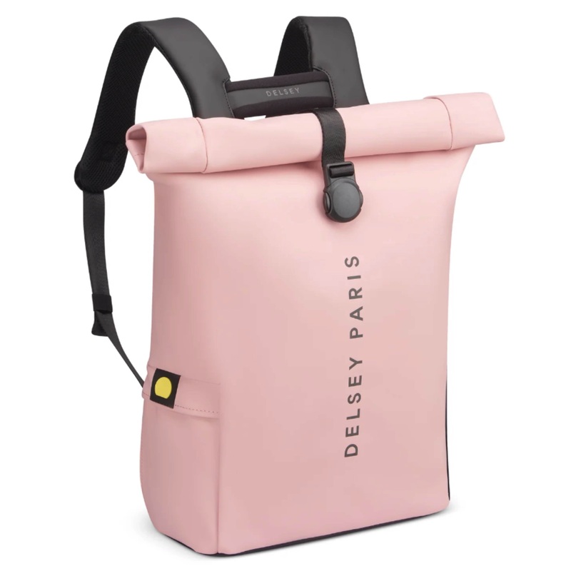 DELSEY Turenne Soft Rolltop 15″ Laptop Backpack with RFID Black