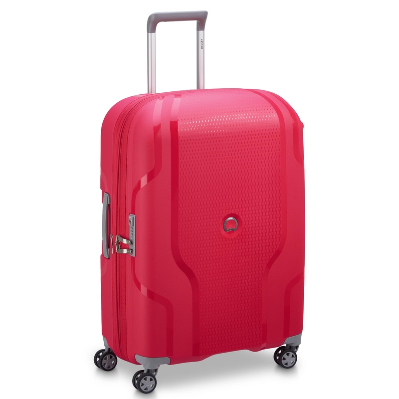 DELSEY CLAVEL 70cm 4 Wheel Expandable Case MAGENTA