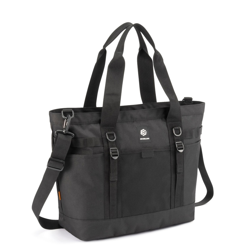 EDGELINK Hyphnorm Large Tote Bag Black