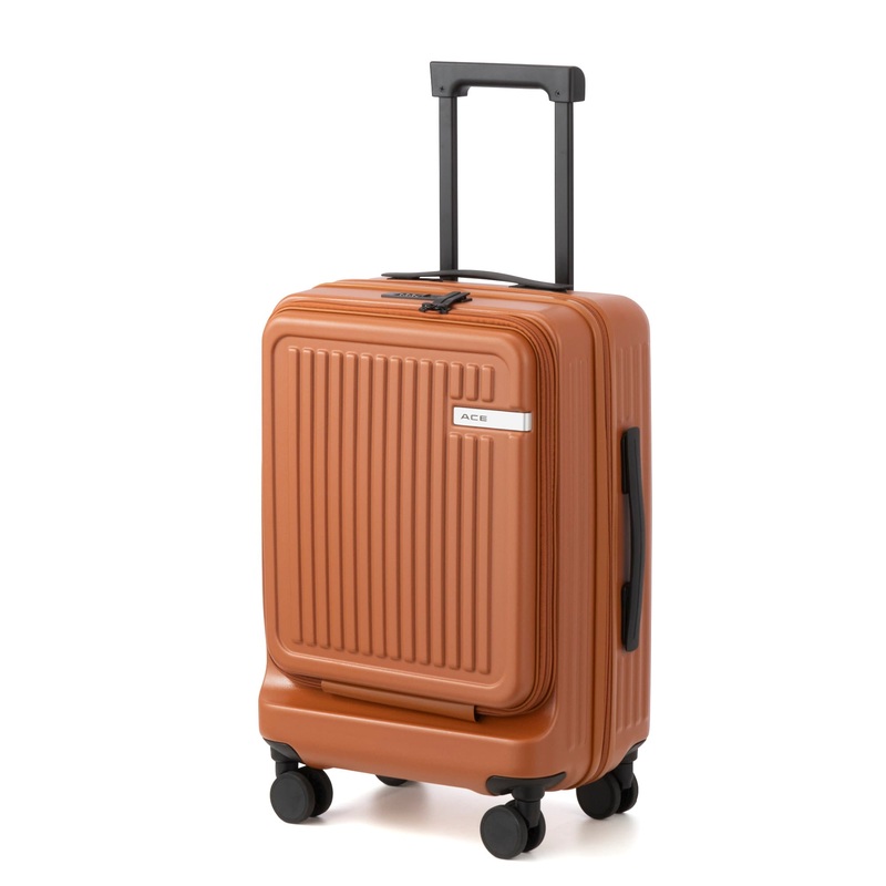 ACE Jolly2 Suitcase with Front pocket Carry-on Black