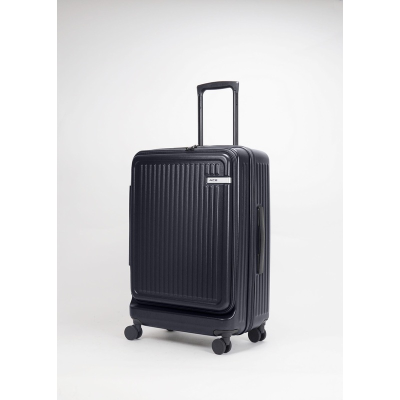 ACE Jolly2 Suitcase with Front pocket Medium Black
