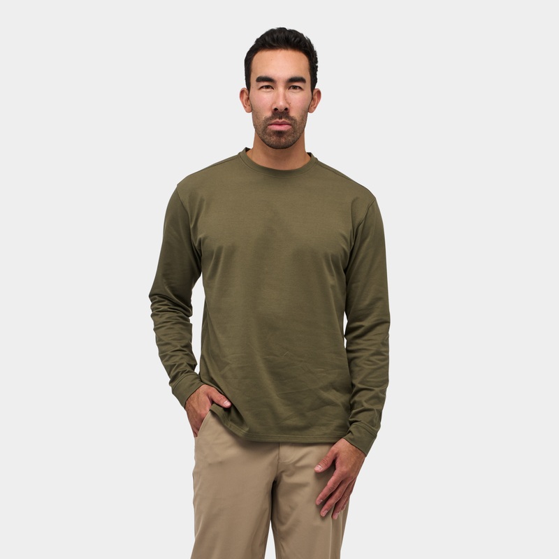 Outset Long Sleeve T-Shirt Olive