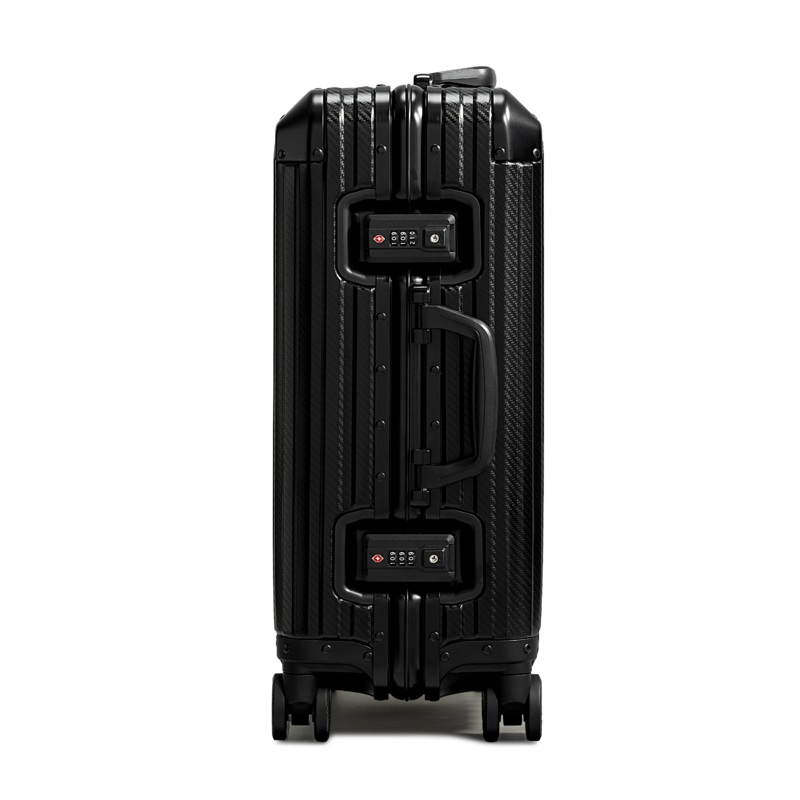 TREVA Aluminum Suitcase Black