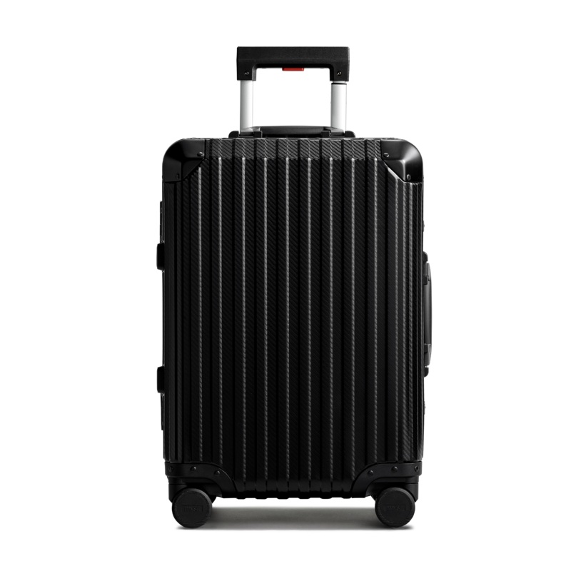TREVA Aluminum Suitcase Black
