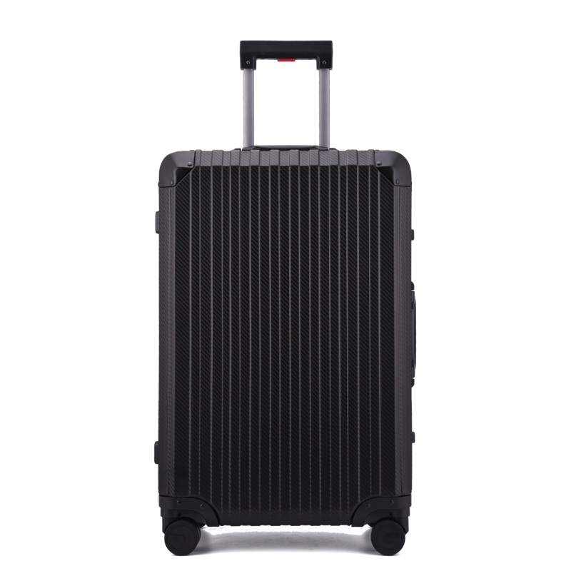 TREK Aluminum Suitcase Black