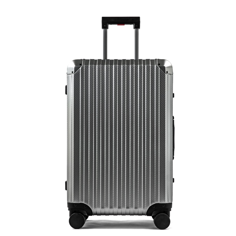 TREK Aluminum Suitcase Gunmetal