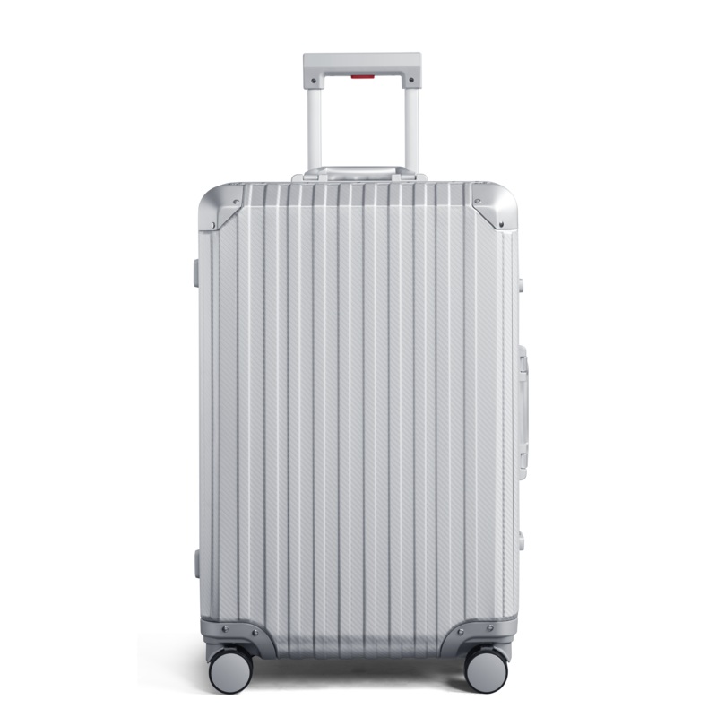 TREK Aluminum Suitcase Silver