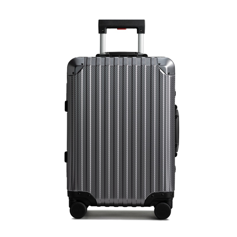 TREVA Aluminum Suitcase Gunmetal