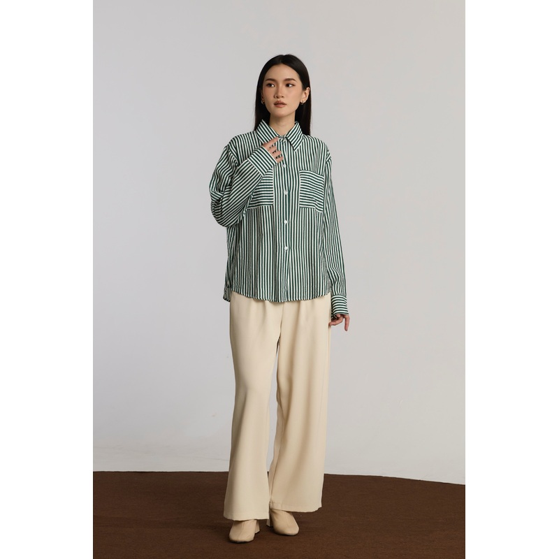 ASHA CASUAL TOP – GREEN