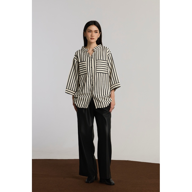 TAMARA CASUAL TOP – BLACK