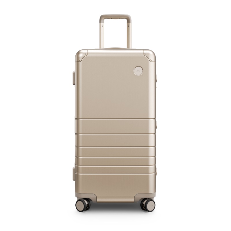 Aluminum Trunk Large Champagne Gold