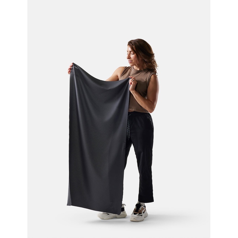 Ultralight Travel Towel – Large Charcoal