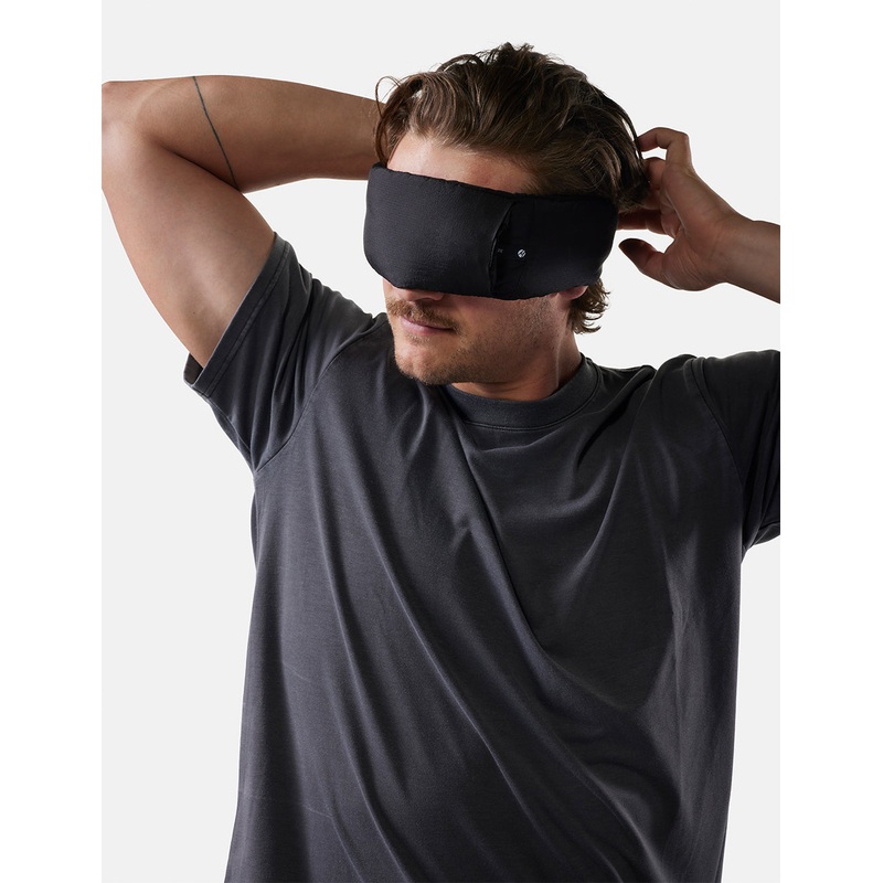 Blackout Sleep Mask + Earplugs Black