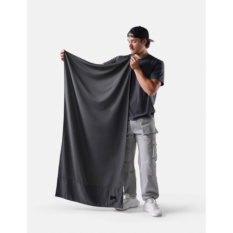 NanoDry Packable Beach Towel Charcoal