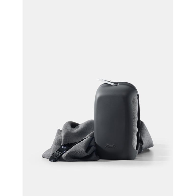 NanoDry Packable Shower Towel  Large Charcoal