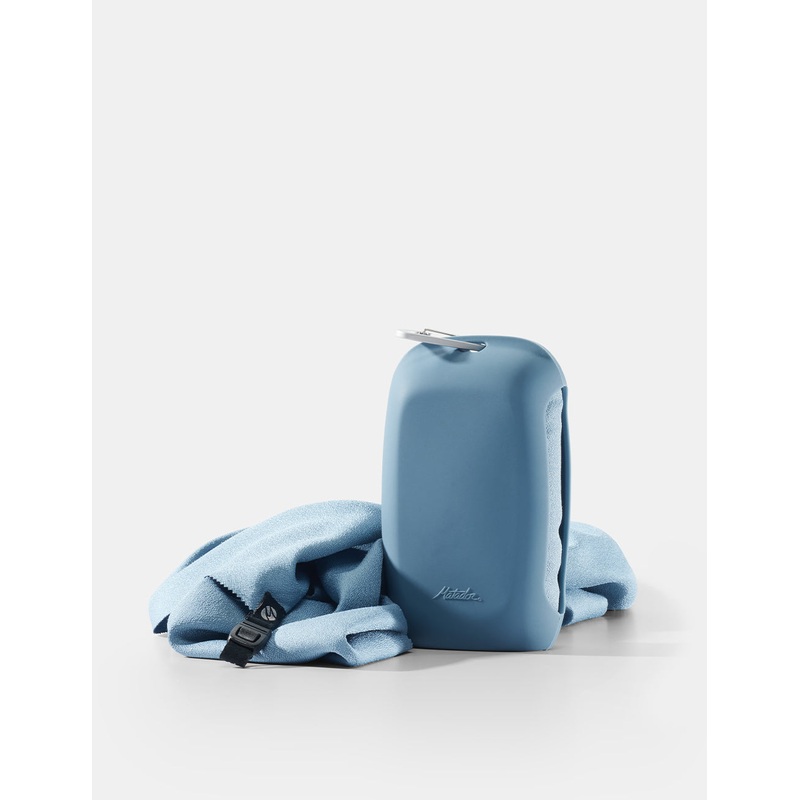NanoDry Packable Shower Towel  Large Slate Blue