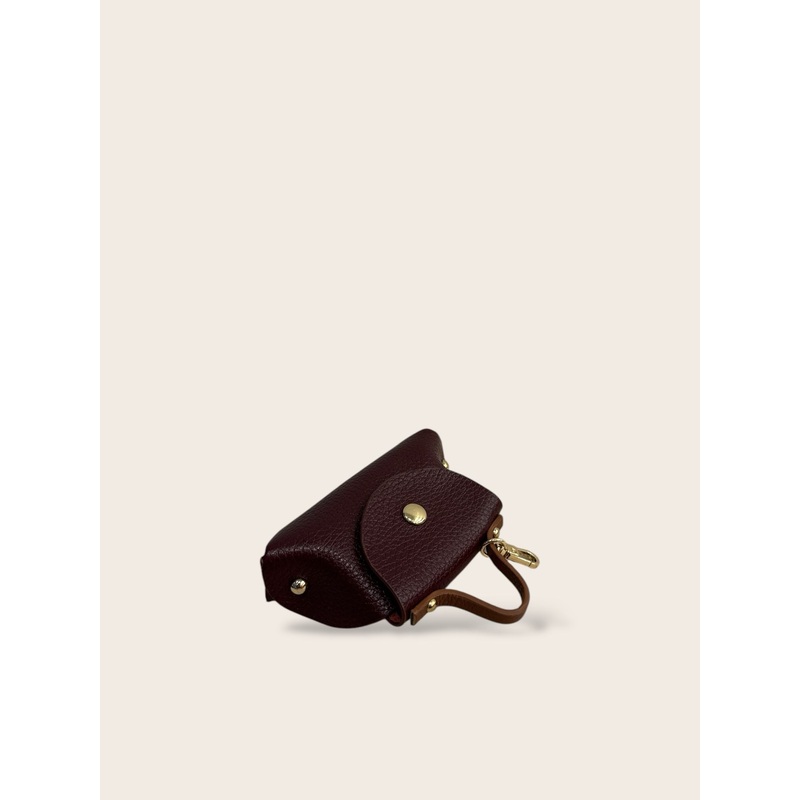 Bag Charm Claret Red