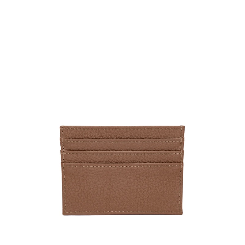 Leather Card Holder – Tan